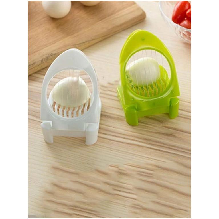 Stainless Steel Egg Slicer For Boiled Eggs - Durable Wire Cutter For Home Use